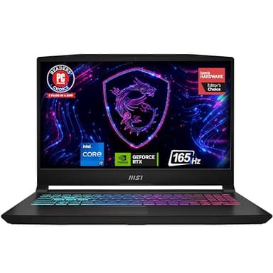 msi Katana 15 15.6” 165Hz QHD Gaming Laptop: Intel Core i7-13620H, NVIDIA Geforce RTX 4070, 16GB DDR5, 1TB NVMe SSD, Cooler Boost 5, Win 11: Black B13VGK-2000US