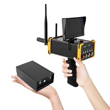 Metal Detector with Screen,16M Deep Professional Gold Finder,Metal Scanner Underground Detect Treasure Finder for Gold,Silver,Copper,Diamond Search Range 990M