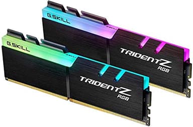 G.SKILL Trident Z RGB Series DDR4 RAM (XMP) 16GB (2x8GB) 3600MT/s CL18-22-22-42 1.35V Intel AMD Desktop Computer Memory U-DIMM (F4-3600C18D-16GTZR)