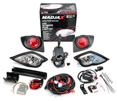 MADJAX Ultimate Plus LED Light Kit for Yamaha G29/Drive Golf Cart Models | Compatible with 2007-2016 Drive & Concierge 4 Models