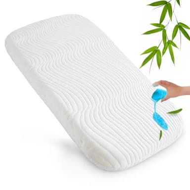Baby Bassinet Mattress Pad 23" x 28" x 1.5" Fit for 4moms Breeze Plus Bassinet, Waterproof Replacement Mattress with Ultra Soft Removable & Washable Mattress Cover