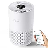 Xiaomi Mi Air Purifier 4 Compact, True HEPA H13 3-Stage Filter System Removes 99.97% of Pollutants as small as 0.3 microns, Smart Home Integration, Whisper Quiet, Just 0.9KW/day, OLED Touch Display