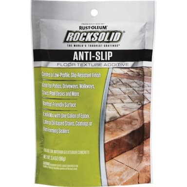 Rust-Oleum Rocksolid Anti-Slip Floor Texture Additive, 3.4 oz.