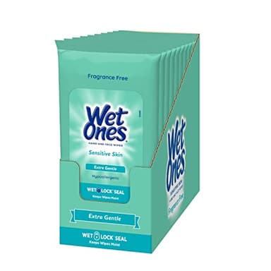 Wet Ones Hand Wipes, 20 Wipes (Pack of 10)