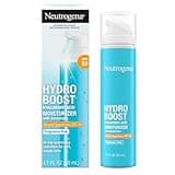 Neutrogena Hydro Boost Hyaluronic Acid Face Moisturizer with Sunscreen, Broad Spectrum SPF 50, Fragrance Free Facial Moisturizer to Hydrate & Soothe Dry Skin, 1.7 fl. oz