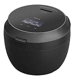 Panasonic Rice Cooker 1 Sho Top Model Bistro Craftsmanship AI Pressurized Hot Air Pump Equipped with 2 Maintenance Parts Black SR-V18BA-K JAPAN IMPORT NEW