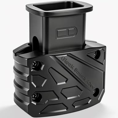 Magazine Speed Loader, Fast & Hand-Safe Mag Loading for Glock 9mm/.40 S&W, Fits Glock 17,18,19,22,23,24,26,27,34,35,45 and 47, Stable and Durable, Great Gift for Father, Boyfriend or Shooting Buddies