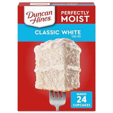 Duncan Hines Classic White Cake Mix, Easter Baking, 15.25 oz.