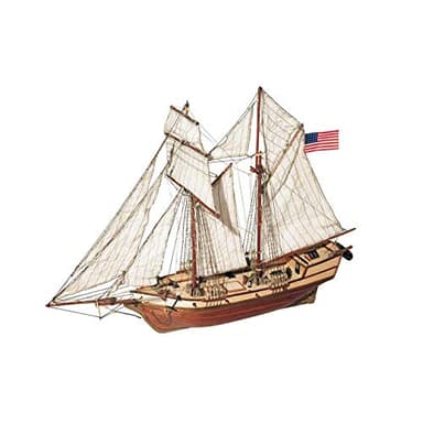 OcCre® #12500 Albatross Wooden Ship Kit, 1/100 Scale, 0.5 Liters, black