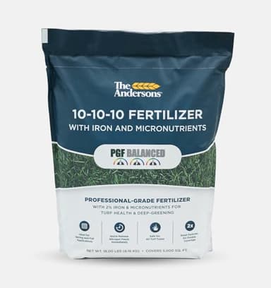 The Andersons PGF Balanced 10-10-10 Fertilizer with Micronutrients and 2% Iron (5,000 sq ft)