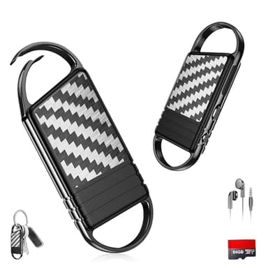 72GB Voice Activated Recorder - Tallkcoder Recording Device with AI-Intelligent Noise Reduction for Lectures Meetings, Dictaphone Digital Voice Recorder, Audio Recorder for Interviews, Class, MP3