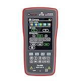 KKnoon 2in1 Thermal Imager Multimeter 192 * 192 IR Resolution 10000 Counts Multimeter 2.8-inch Touchscreen -20℃ to 550℃ Temperature Measurement IR-Camera with Auto Test Hotspot Tracking PC Analysis 5