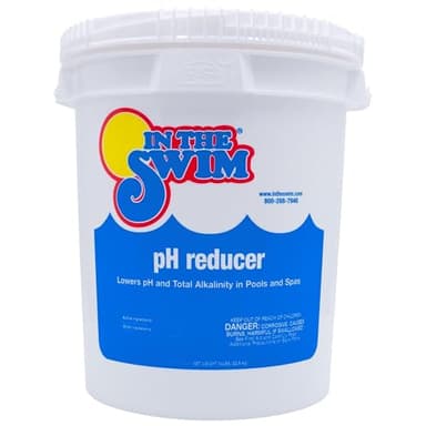 In The Swim pH Reducer for Swimming Pools, Spas, and Hot Tubs - Lowers Alkalinity - Prevents Cloudy Water - Balances Water - 90% Sodium Bisulfate - 50 Pounds