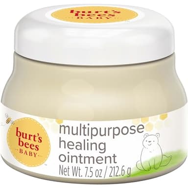 Burt's Bees Baby 100% Natural Origin Multipurpose Healing Ointment, Face & Body Baby Ointment – 7.5 Ounce Tub