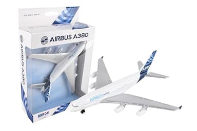 Daron Airbus Single Plane A380 White