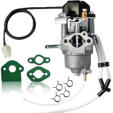 2000W/2500W Generator Carburetor for Predator Champion Firman Harbor Freight Yamaha A-ipower ETQ Ryobi Westinghouse 2000 2300 Watt Inverter Generator 62523 Carb with Fuel Line Gasket