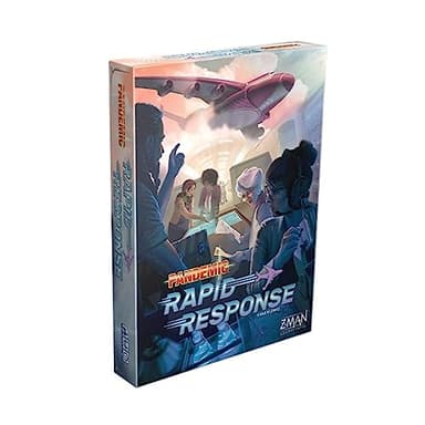Pandemic Rapid Response Board Game - Save Humanity in Real-Time! Cooperative Strategy Game for Kids and Adults, Ages 8+, 2-4 Players, 20 Minute Playtime, Made by Z-Man Games