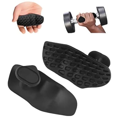 Jopplim Anti-Slip Workout Grips, Ergonomic Workout Gloves, Weight Lifting Grips, for Men and Women, Silicone Gym Grips Pads, Soft, Palm Protection, Suitable for Various Fitness Training