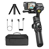 AOCHUAN Gimbal Stabilizer for Go Pro, Handheld Gimbal with 360° Rotation for Video Recording, 3-Axis Gimbal Stabilizer Compatible with Gopro Hero 12/11, Osmo Action, Insta360 ONE R,Sony RX0-Smart G1