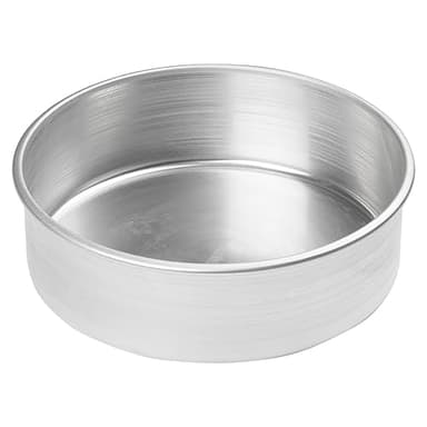 Winco Heavy-Duty Round Aluminum Layer Cake Pan, 9" x 3"