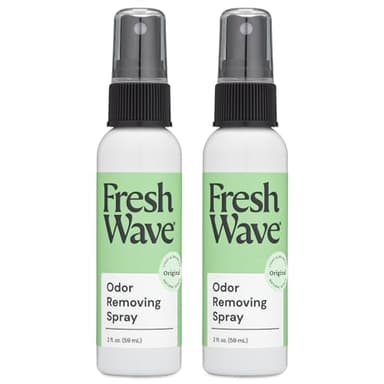 Fresh Wave Original Scent Odor Eliminator Spray & Air Freshener, 2 fl. oz. Travel Size (Pack of 2)