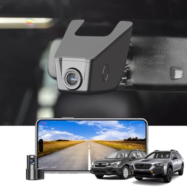 Mangoal Front 4K & Rear 1080P Dash Cam Custom fit for Subaru Outback Gen5 BS 2016-2019,Gen6 BT 2020-2025,2.5i Limited 2.5i Premium 3.6R Limited and More,Integrated OEM Look,App & WiFi,128GB Card