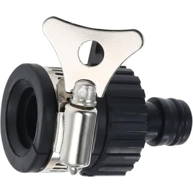 Tiosen 2Pcs Universal Water Quick Faucet Adapter, Tap Connection Garden Hose Pipe Fitting, Garden Hose Parts and Connectors