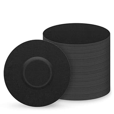 MEDMAX CGM Patches for Freestyle Libre & Medtronic Guardian (25-Pack), Sweat-Resistant Waterproof Breathable Skin-Friendly Latex Free Adhesive Patches, Durable CGM Patches (Black)