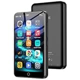 MP3 Player with Bluetooth and WiFi, 80GB MP3 MP4 Players with 4" Touchscreen and Speaker, Android MP3 Player with Spotify, Audible, Amazon Music, Deezer,Play Store,FM Radio, Expanded Up to 1TB