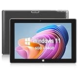 KBJPADS 6GB RAM 64GB ROM Windows 11 Tablets Computer,10.1 Inch Windows Tablet Home,Intel Celeron N4020c,IPS 1280x800 2.8 GHz, 2MP+5MP Dual Camera