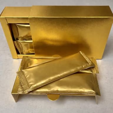 neww Unflitered Natural Honey Sachets Enriched with Jelly Large Gold Box with 20g Sachets 12 count