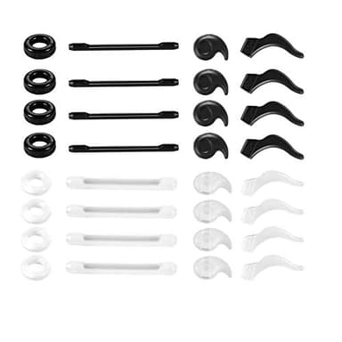 16 Pairs Eyeglasses Retainers, Premium Silicone Anti-Slip Eyeglass Holder, Comfort Ear Grip Hooks Protectors for Spectacle Sunglasses Reading Glasses Eyewears