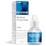 Sentrx Ocunovis Gel Eye Drops for Dogs & Cats, Eye Lube for Dogs Allergy Relief Lubricant, Dogs with Dry Eyes, Artificial Tears, 10 ml
