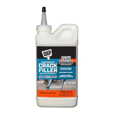 DAP Concrete Crack Filler, Gray, 1.62 lb (7079860500)