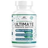 Best Over-the-Counter Prostate Support Health Supplement for Men - 600 mg Saw Palmetto 300mg Pygeum - 16 Herbs + Zinc - Relief from Enlarged Prostate & Stop Frequent Urination - 60 Capsules