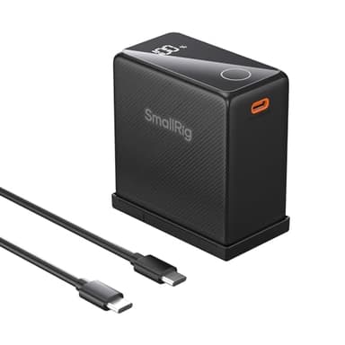 SMALLRIG 10500mAh NP-F970 Replacement Battery, PD 36W Fast Charging, 3.5H Fully Charged, for Sony FX3/A7 IV/A7V, for Canon R5 Mark II/R6, for Nikon Z8/ZR, Power Supply for LED Light, Monitor