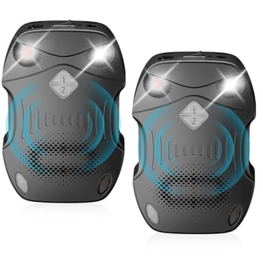 2 Pack Rodent Repellent for Car Engines, Ultrasonic Rodent Repeller for High-Efficiency Rat and Mouse Deterrent, Mouse Repellent,Rat Repellent for Car 12v 24v, Trucks, Rvs