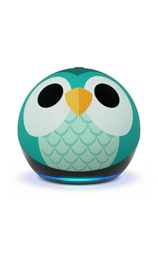 Amazon Echo Dot Kids (newest model) - Designed for kids, Designed for Alexa+, parental controls, Includes 1 Year of Amazon Kids+, Owl