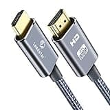 LEADSTAR HDMI Cable 4K 50 ft, High Speed HDMI 2.0 Cord Braided | 4K@30Hz, Ultra HD, 1080p, ARC, HDR, 3D, HDCP 2.2 | for Xbox / PS5 / TV/Laptop/Monitor