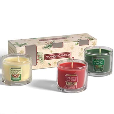 Yankee Candle Gift Set | Christmas Scented Candles | 3 Minis | Magical Christmas Morning Collection