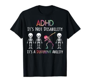 ADHD Awareness Dab Gifts ADHD It's Not A Disability Dabbing T-Shirt