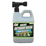 Moldex Mold, Mildew & Algae Stain Remover Non-Bleach Outdoor Wash, 56 oz