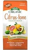 Espoma Organic Citrus-Tone 5-2-6 Natural & Organic Fertilizer and Plant Food for All Citrus, Fruit, Nut & Avocado Trees; 4 lb. Bag. Promotes Vigorous Growth & Abundant Fruit