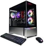 CyberPowerPC Gamer Master Gaming PC, AMD Ryzen 5 5500 3.6GHz, Radeon RX 6400 4GB, 16GB DDR4, 500GB PCIe Gen4 SSD, WiFi Ready & Windows 11 Home (GMA3100A)