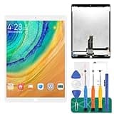 Srjtek for iPad Pro 12.9 1st (2015) A1584 A1652 Screen Replacement LCD Display Touch Screen Digitizer + IC Connector PCB Flex Cable Assembly (White)