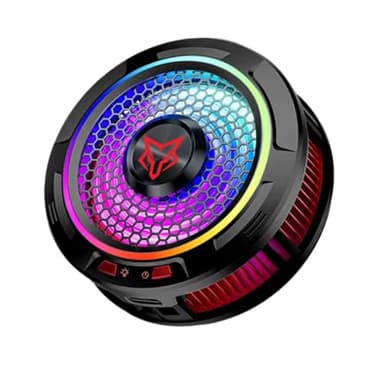 Rinsfox X9 Pro 36W Semiconductor Tablet Cooler, Magnetic/Back Clip 2in1, Compatible with iPad, Steam Deck, Surface Pro, Multicolor