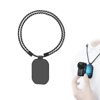 Neck Mount for DJI Osmo Nano, Quick Release Magnetic Mount for DJI Mic 3 2, Length Adjustable Osmo Nano Neck Strap Lanyard for Travel Outdoor POV Vlogging