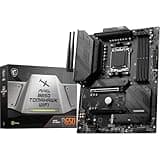 MSI MAG B650 Tomahawk WiFi Gaming Motherboard (AMD Ryzen 9000/8000/7000 Series Processors, AM5, DDR5, PCIe 4.0, M.2, SATA 6Gb/s, USB 3.2 Gen 2, HDMI/DP, Wi-Fi 6E, Bluetooth 5.3, 2.5Gbps LAN, ATX)