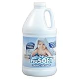 NuSoft 64 fl oz Ultra Concentrated Hypoallergenic Fabric Softener - Enhanced Softness & Freshness, Reduces Wrinkles & Static Cling, Safe on Colors & Delicates, Great for Delicate Skin (419690)