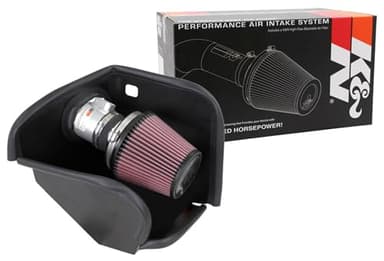 K&N Cold Air Intake System: High-Flow Air Filter, Increase Performance & Acceleration: Compatible with 2019-2025 Nissan: Altima, 69-7085TS